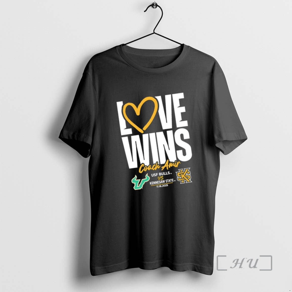 Trending Usf Bulls Vs Kennesaw State 2025 Love Wins T-Shirts, Hoodie, Sweatshirt | PrintMintTees.com