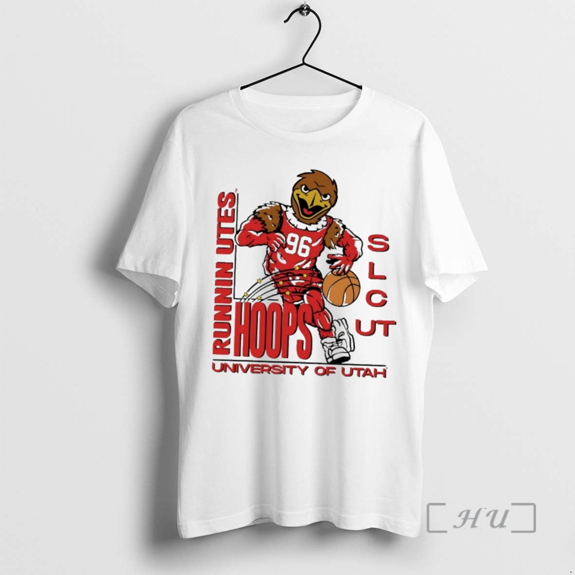 Trending University Of Utah Runnin Utes Hoops Swoop Mascot T-Shirts, Hoodie, Sweatshirt | PrintMintTees.com