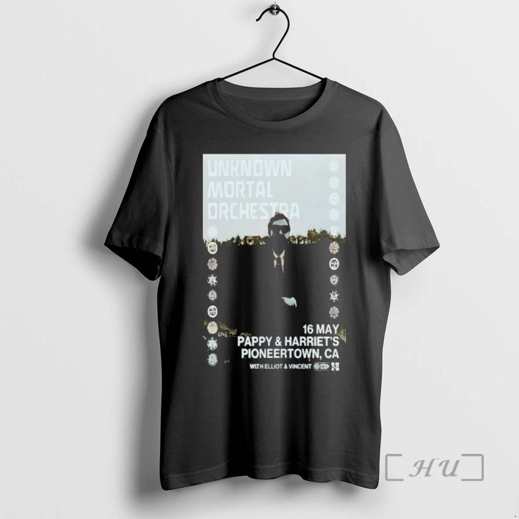 Trending Unknown Mortal Orchestra May 16 2026 Pioneertown Ca T-Shirts, Hoodie, Sweatshirt | PrintMintTees.com