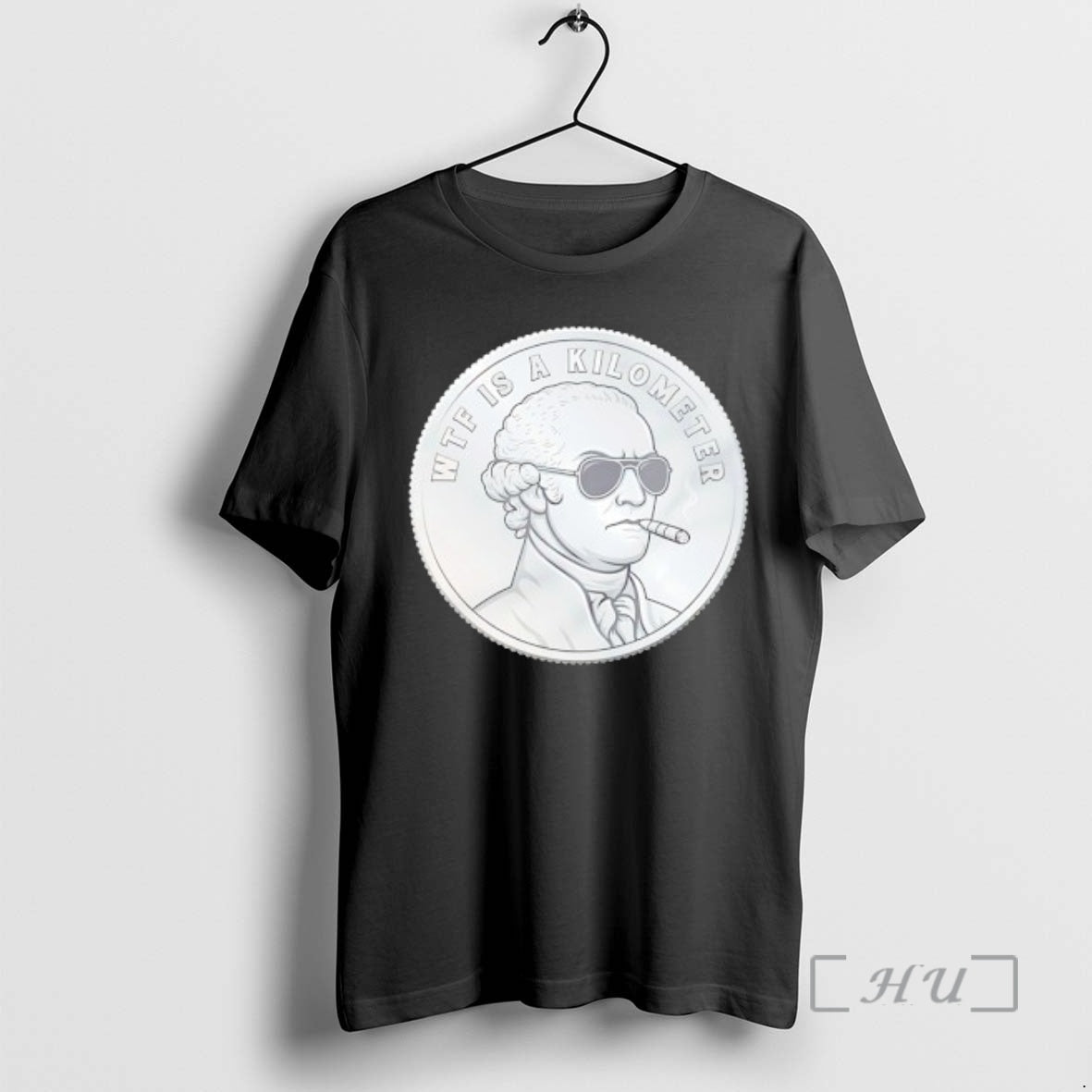 Trending Wtf Is A Kilometer Thomas Jefferson Smoking Coin T-Shirts, Hoodie, Sweatshirt | PrintMintTees.com