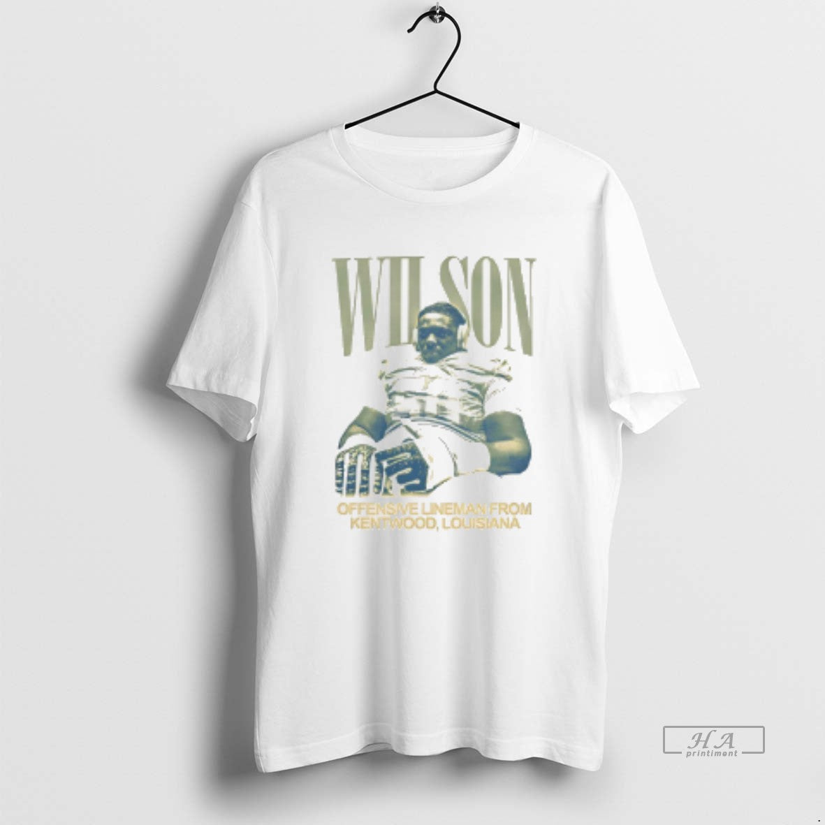 Trendy Edwin Wilson Offensive Lineman From Kentwood Lousiana Vintage