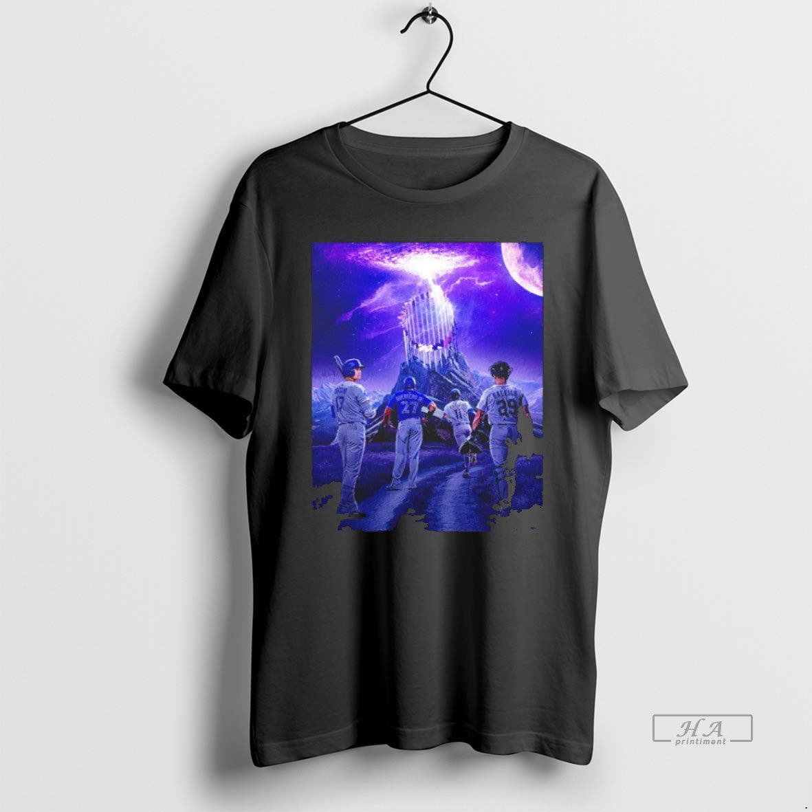 Trendy Four Teams Remain Dodgers Ohtani Blue Jays Guerrero Jr Brewers Chourio Mariners Raleigh Blackshirt