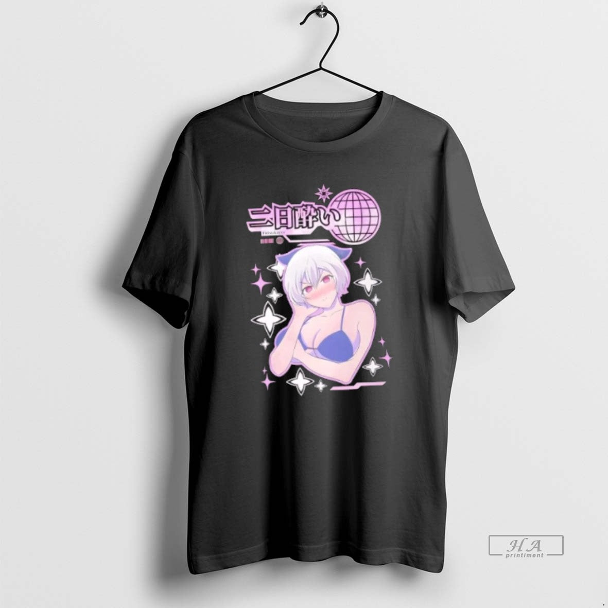 Trendy Futsukayoi Anime Girl Aesthetic Vaporwave