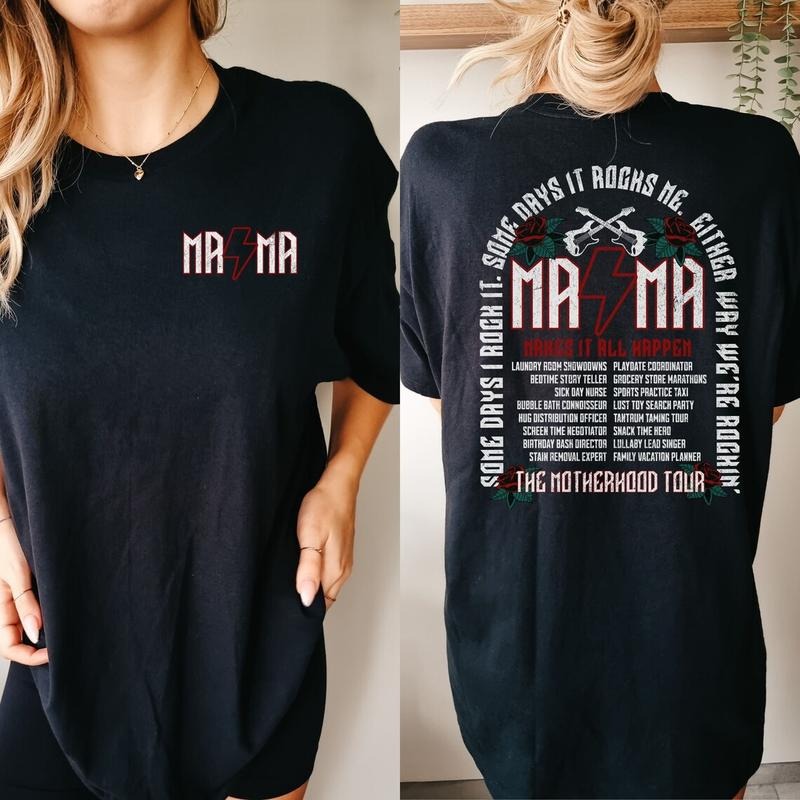 Trendy Mama  Shirt, Funny Motherhood Shirt, Mothers Day shirt Hoodie Sweatshirt | PrintMintTees.com