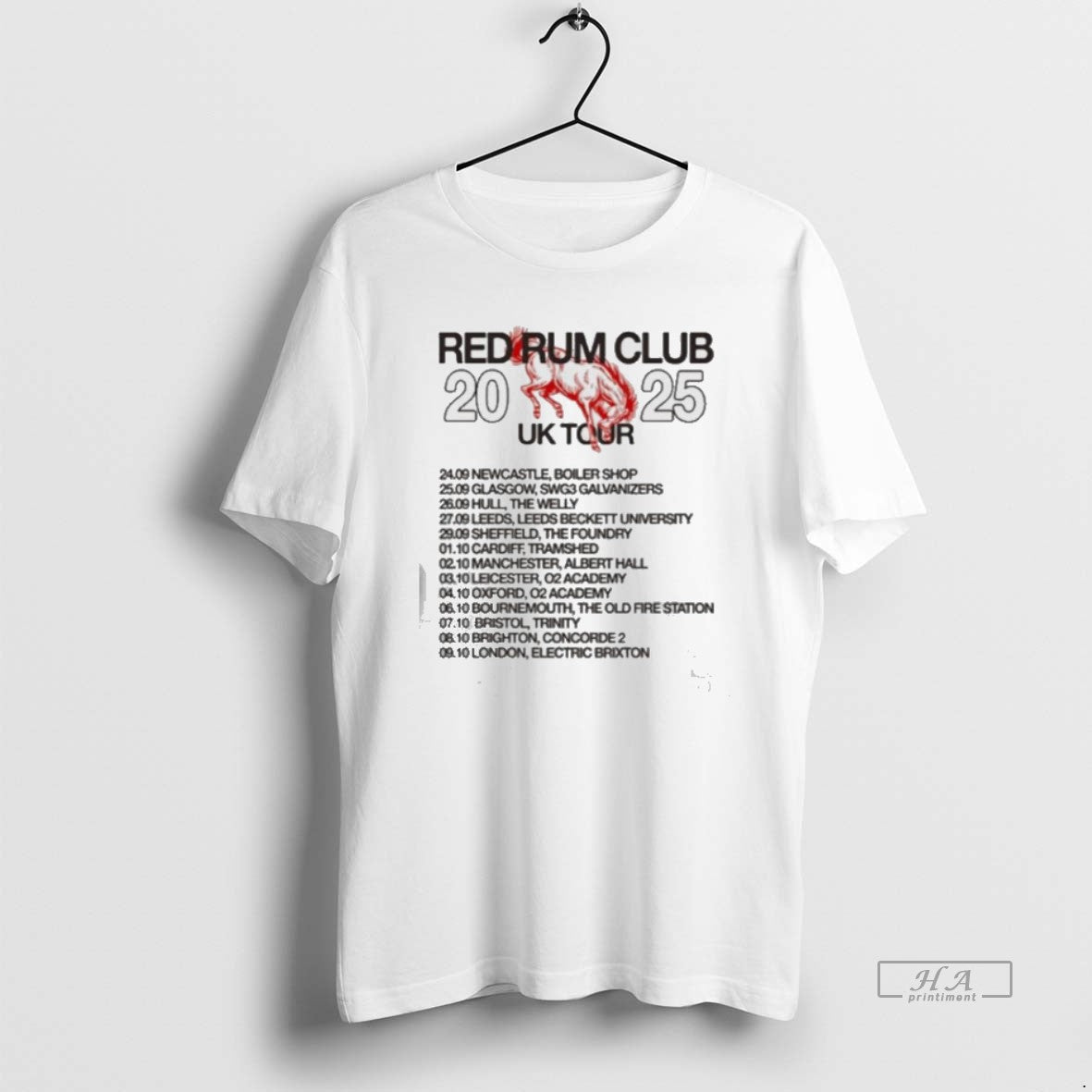 Trendy Red Rum Club 2025 Tour Uk Buck