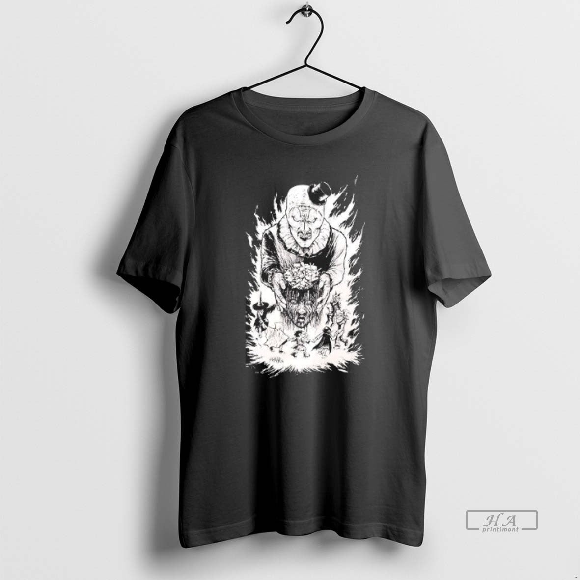 Trendy Terrifier Art The Clown Candy Head