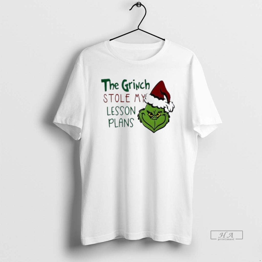Trendy The Grinch Stole My Lesson Plans Holiday Christmas
