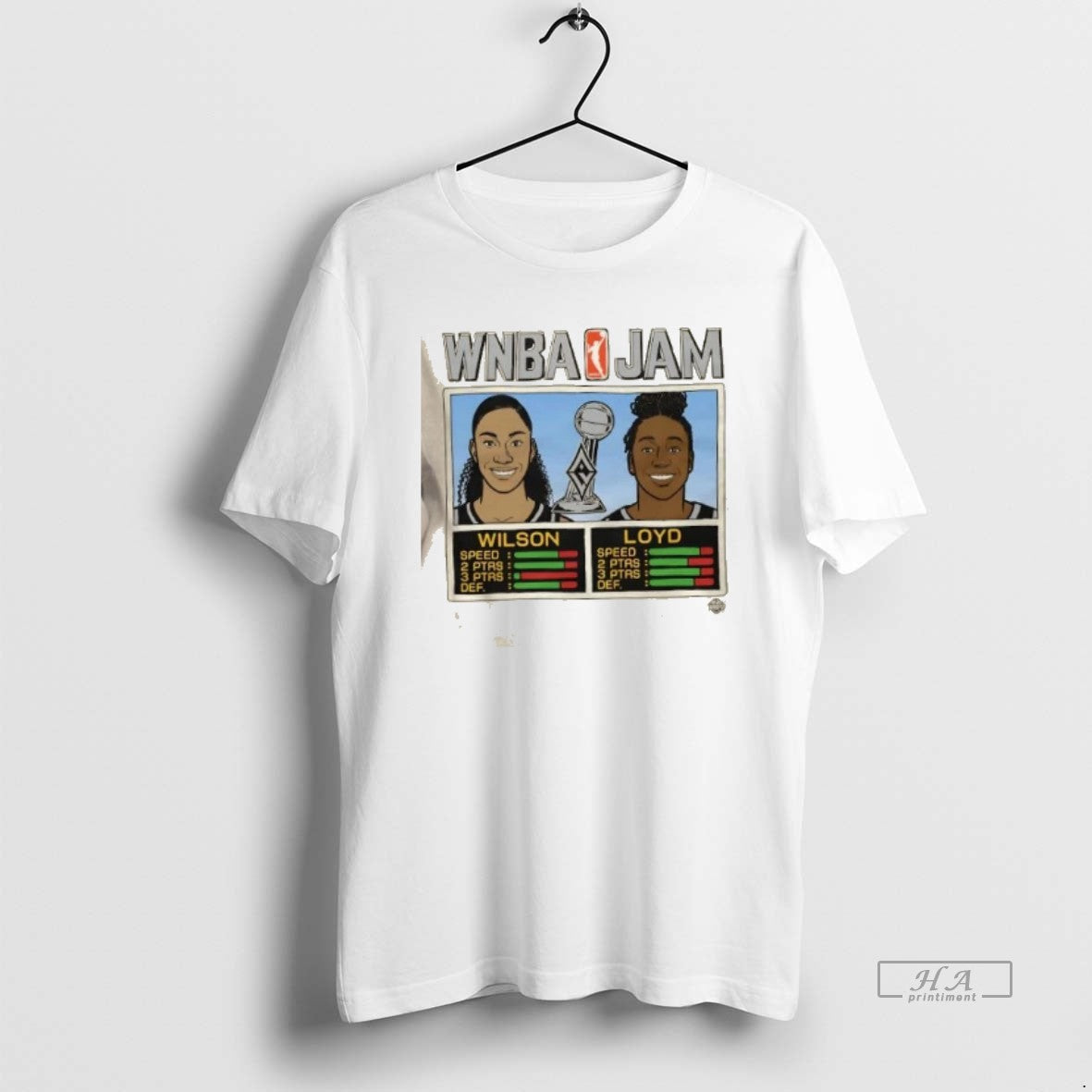 Trendy Wnba Jam Aces 2025 Champs Wilson And Loyd