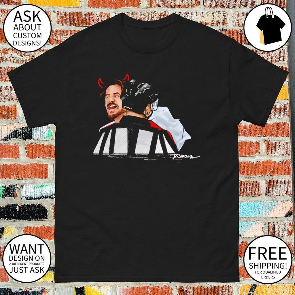 Trevor Zegras devil Philadelphia Flyers Hockey NHL Heated Rivalry 2026 shirt