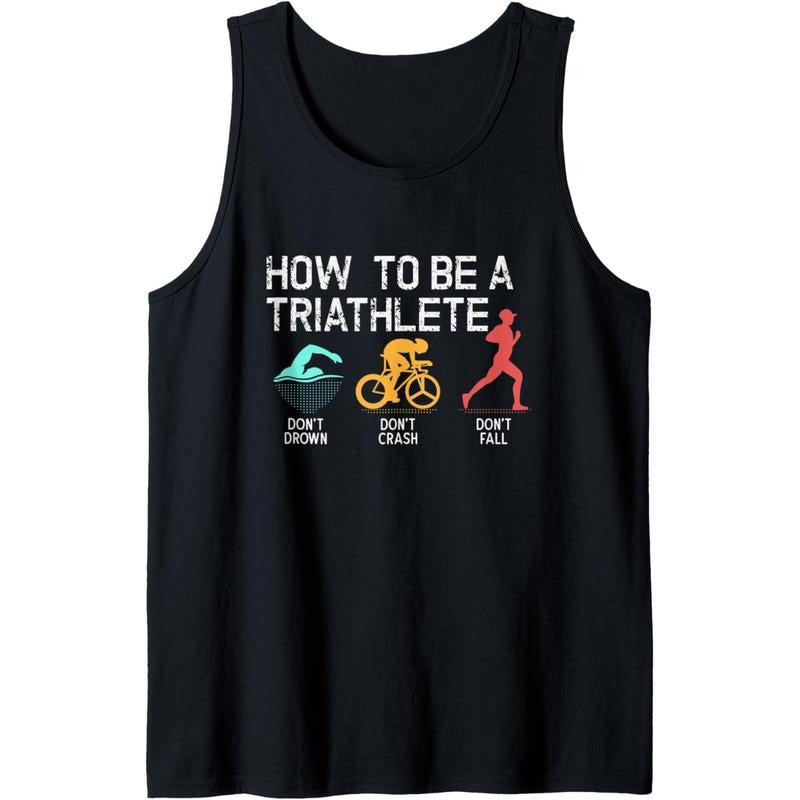 Triathlete Tshirt Swimmer Cyclist Runner - Triathlon Gifts Tank Top Made in USA Hoodie Sweatshirt | PrintMintTees.com