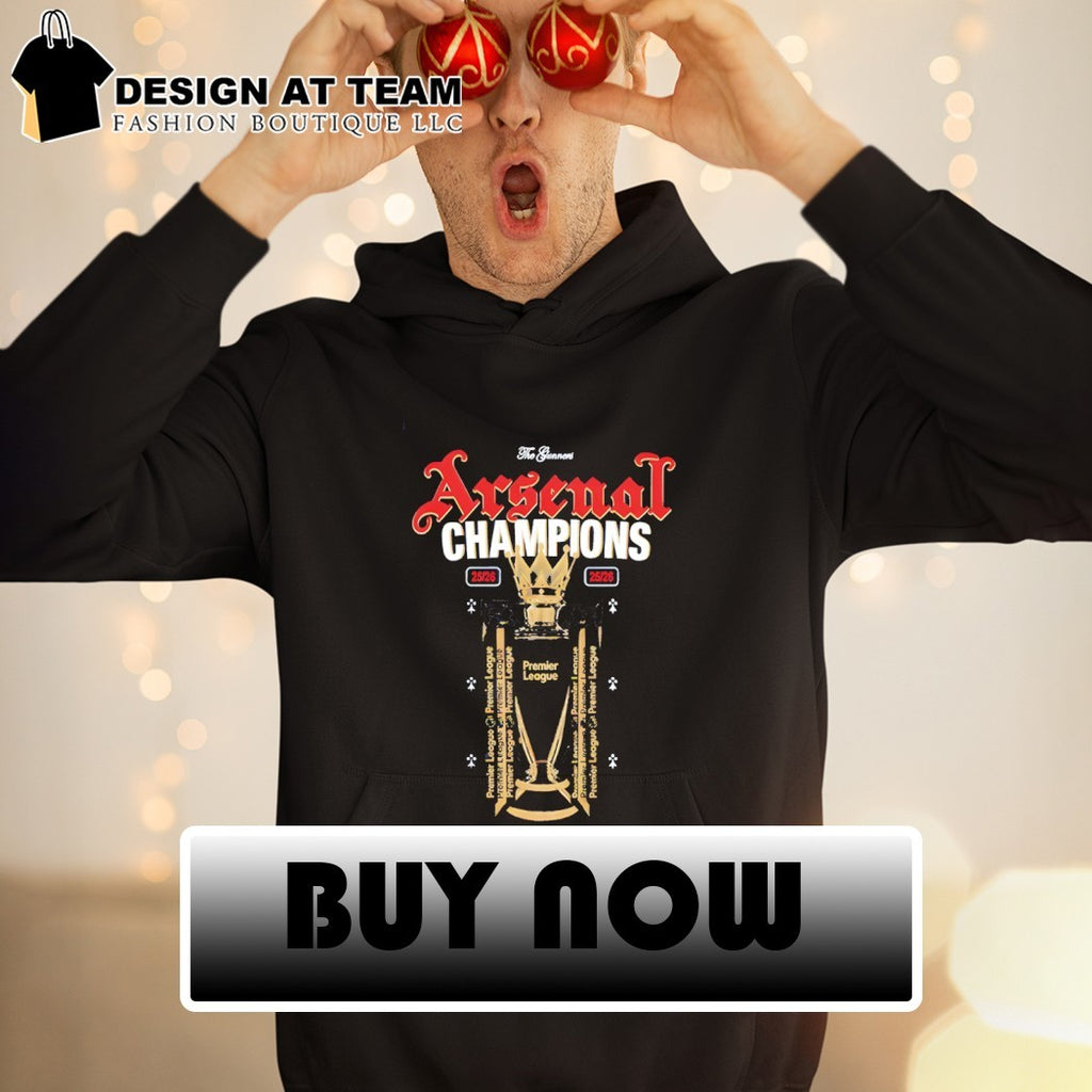Trophy Arsenal football club The Gunners Arsenal Champions 25 26 shirt