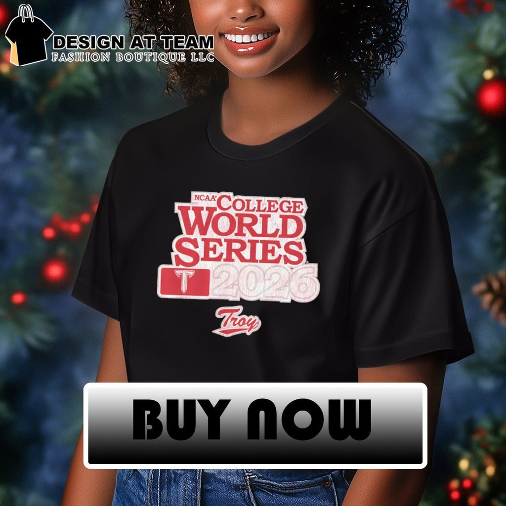Troy Trojans Baseball NCAA College World Series 2026 shirt