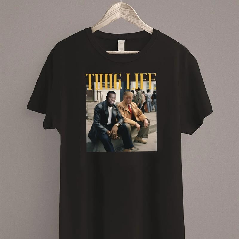 TruUmMp and 50 C3nt MA GA Mugshot Thuglife shirt,Trending Tee, Country Music Concert Merch, Fathers day shirt Hoodie...