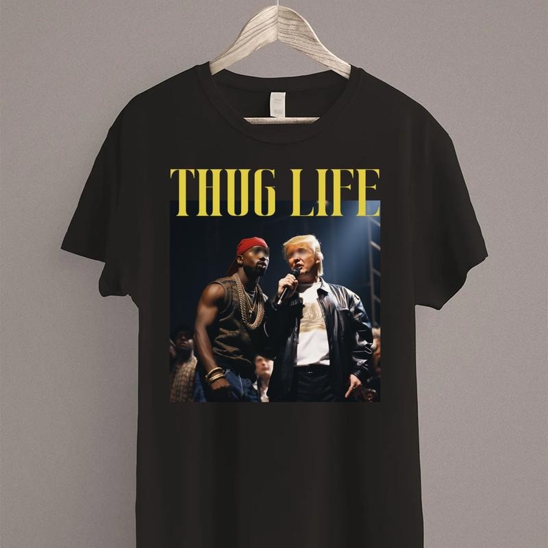 TruUmMp and Tup4c MA GA Mugshot Thuglife shirt,Trending Tee, Country Music Concert Merch, Fathers day shirt Hoodie Sweatshirt