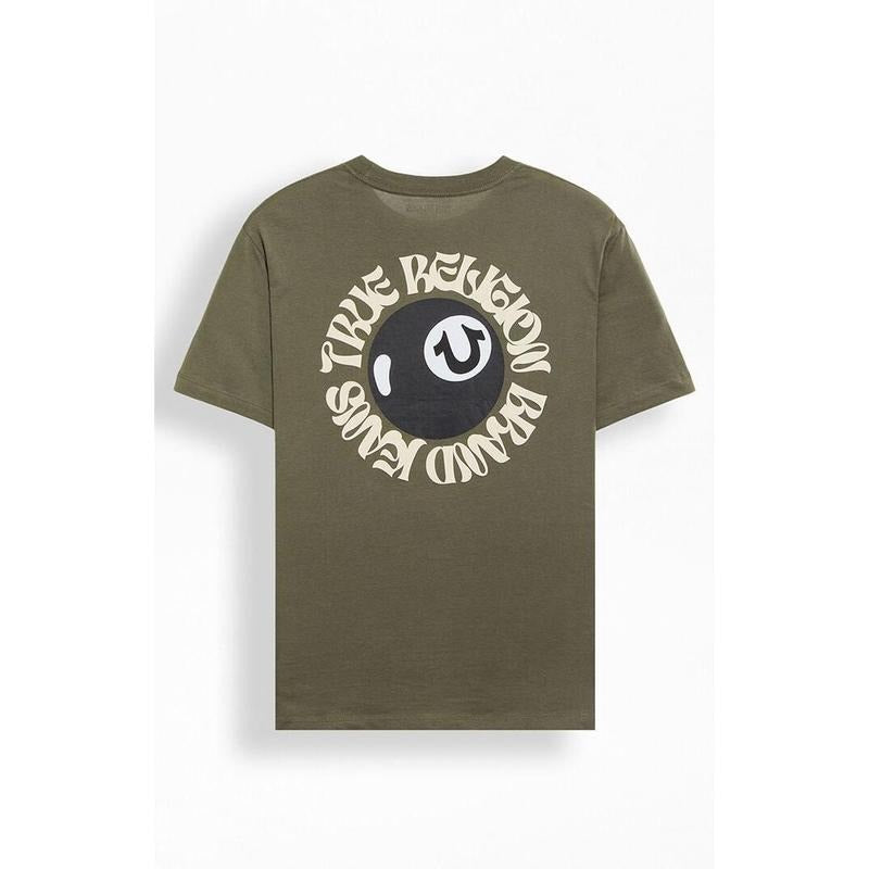True Religion Men's Billiards Puff T-Shirt - Multicolor Hoodie Sweatshirt | PrintMintTees.com