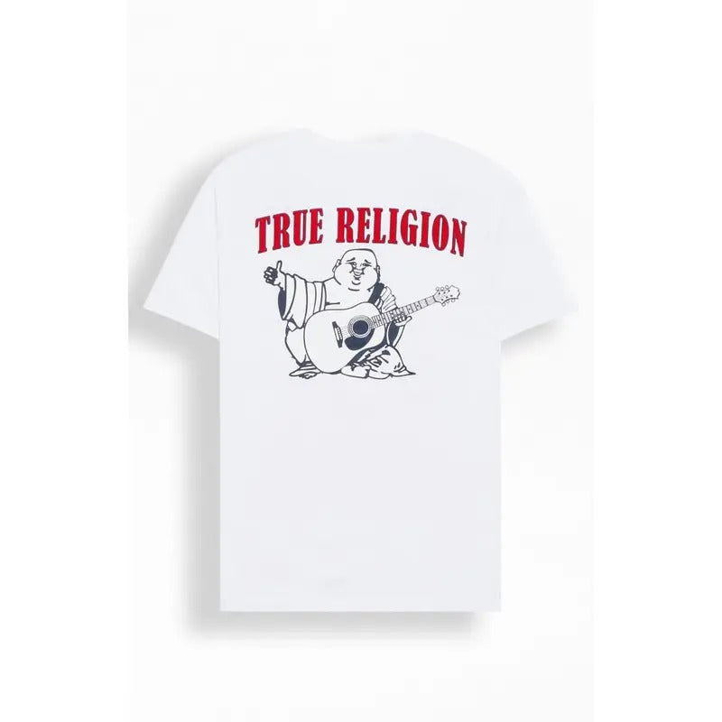 True Religion Men's Cross Arch T-Shirt - Multicolor Hoodie, Sweatshirt | PrintMintTees.com
