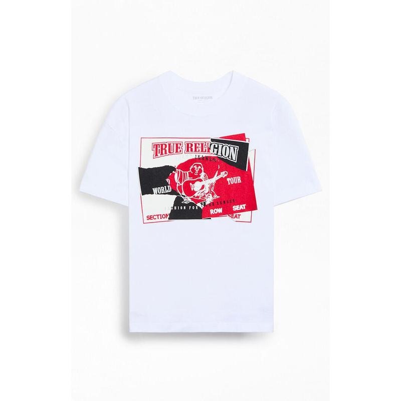 True Religion Torn Logo Multicolor T-Shirts, Hoodie, Sweatshirt