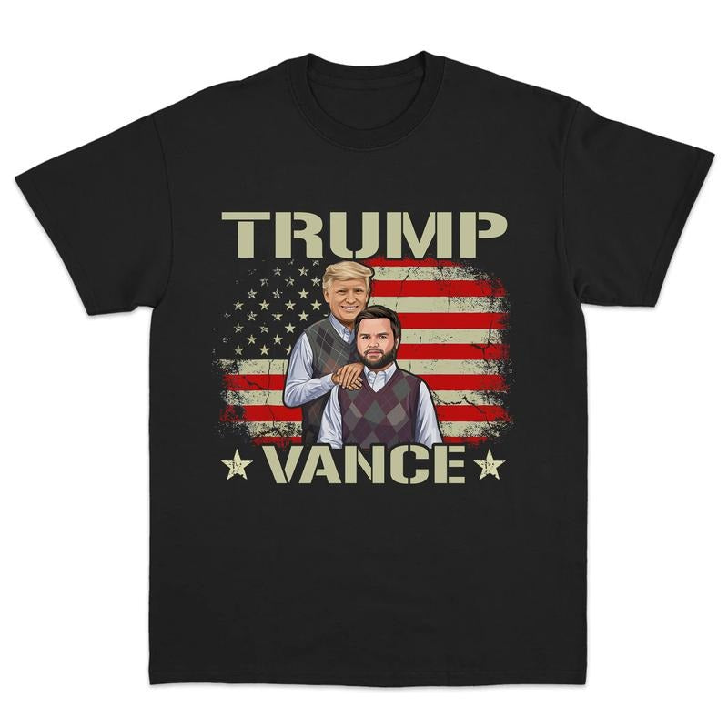 Trum Vance 2024 Shirt Trum 2024 Shirt President Trum and JD Vance MAGA USA Freedom Republican Shirt Pro Trum Unisex...