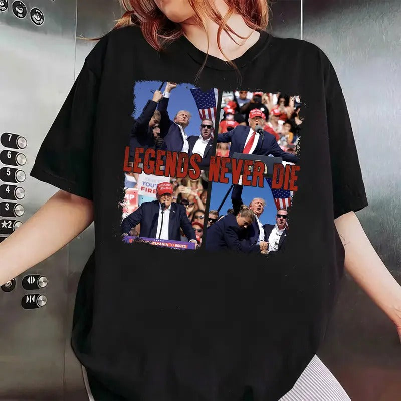 Trum2024 Legend Never DieMAGA Voting Trummpp Vance Shirt, Thug Life TruumPP Shirt, Maga shirt, Fall Shirt, Christmas...