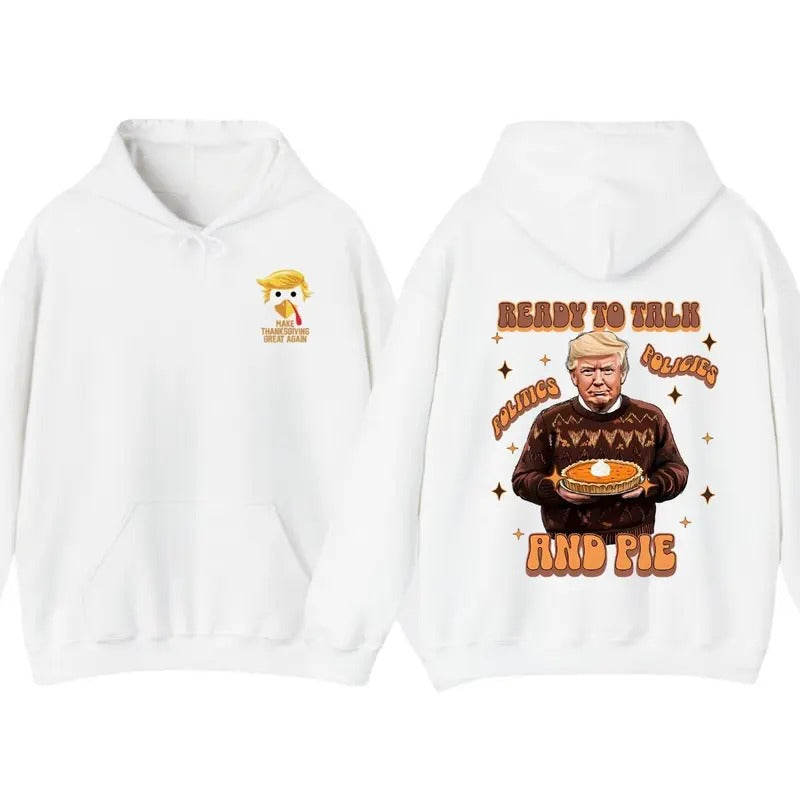Trummp won again T-Shirt, Hoodie Make Thanksgiving Great Again, Trumpp Thanksgiving Sweatshirt | PrintMintTees.com