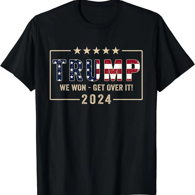 Trump 2024 Flag Victory J.D.Vance President 47 Trump Won T-Shirt Hoodie, Sweatshirt | PrintMintTees.com