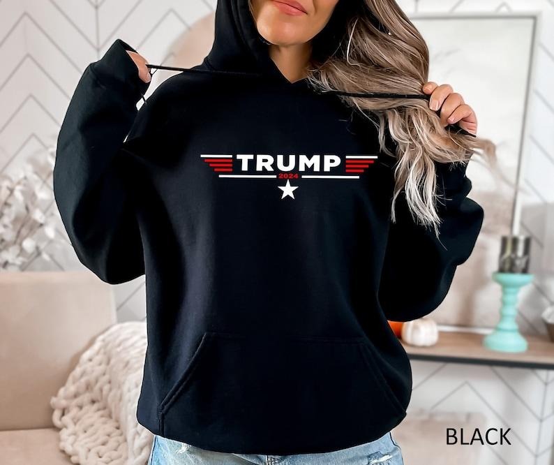 Trump 2024 Trump Wanted President 2024 Trump Back Again Shirt Hoodie Sweatshirt