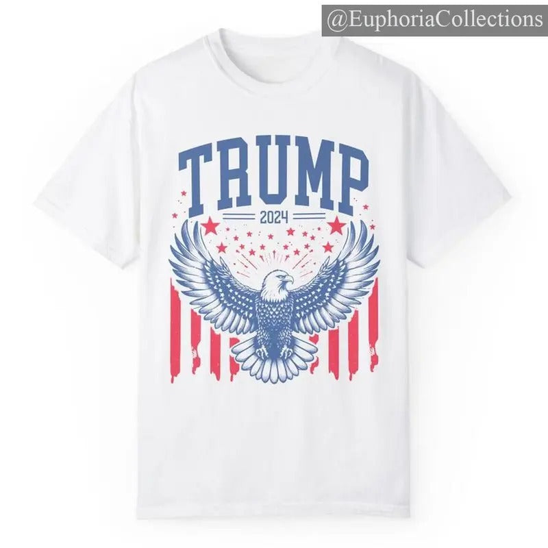 #Trump 2024 Shirt, Republican Shirt, MAGA 2024 Tee, Election 2024 Gift, Pro #Trump Vote Tee , Global Trending Outfits...
