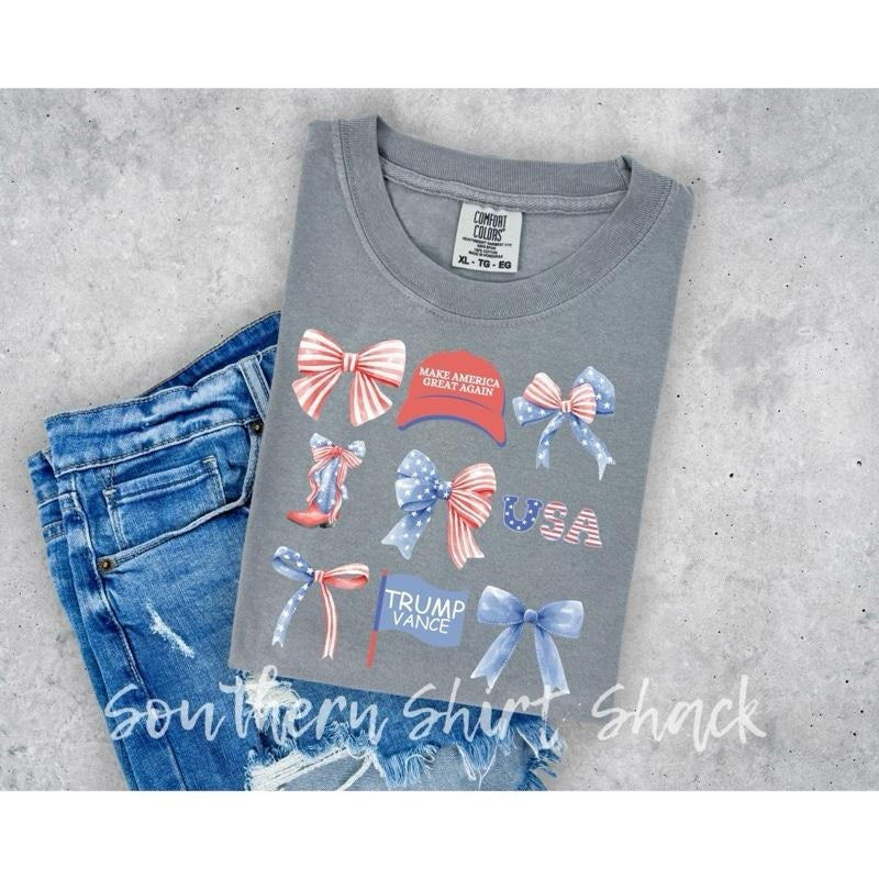 Trump Collage t shirt  | granite comfort colors t shirt Hoodie Sweatshirt | PrintMintTees.com