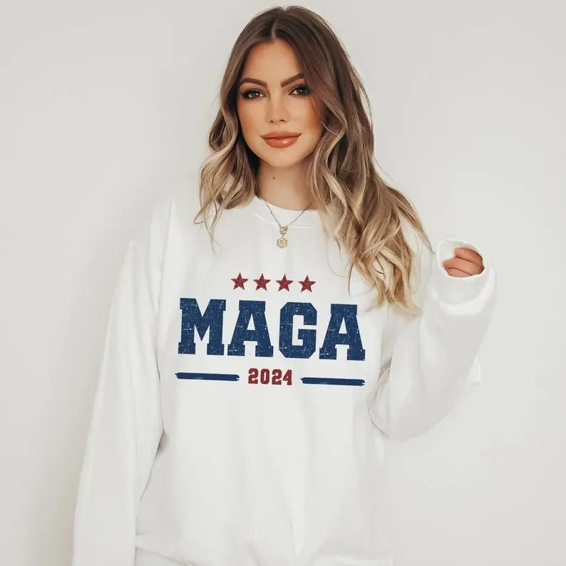 Trump MAGA 2024 Shirt, Republican Gift, 2024 Trump Shirt, Republican T Shirt, Election Shirt Hoodie Sweatshirt