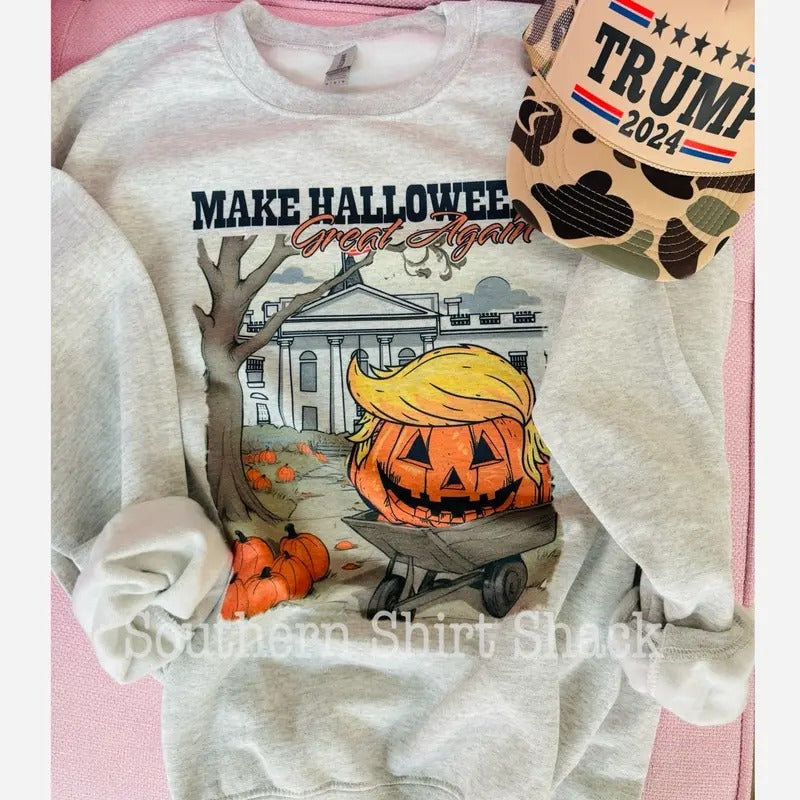 Trump Make Halloween Great Again Sweatshirt Shirt Hoodie | PrintMintTees.com