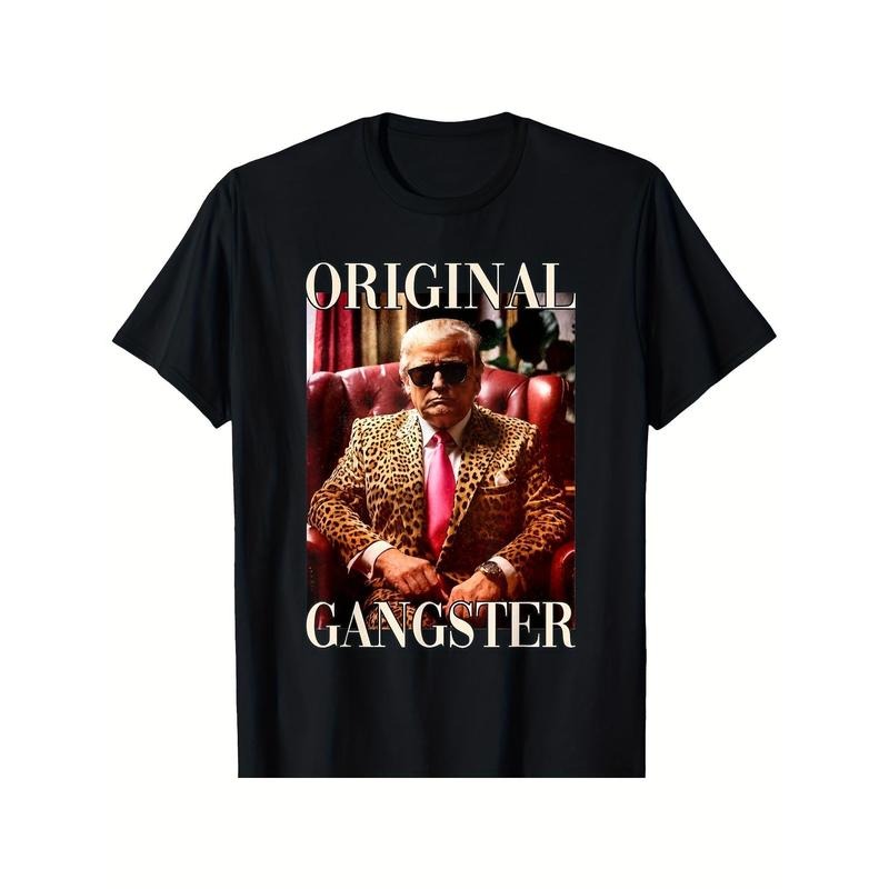 Trump Original Gangster Shirt Funny MAGA Donald Trump 2024 T-Shirt made in usa Hoodie Sweatshirt | PrintMintTees.com