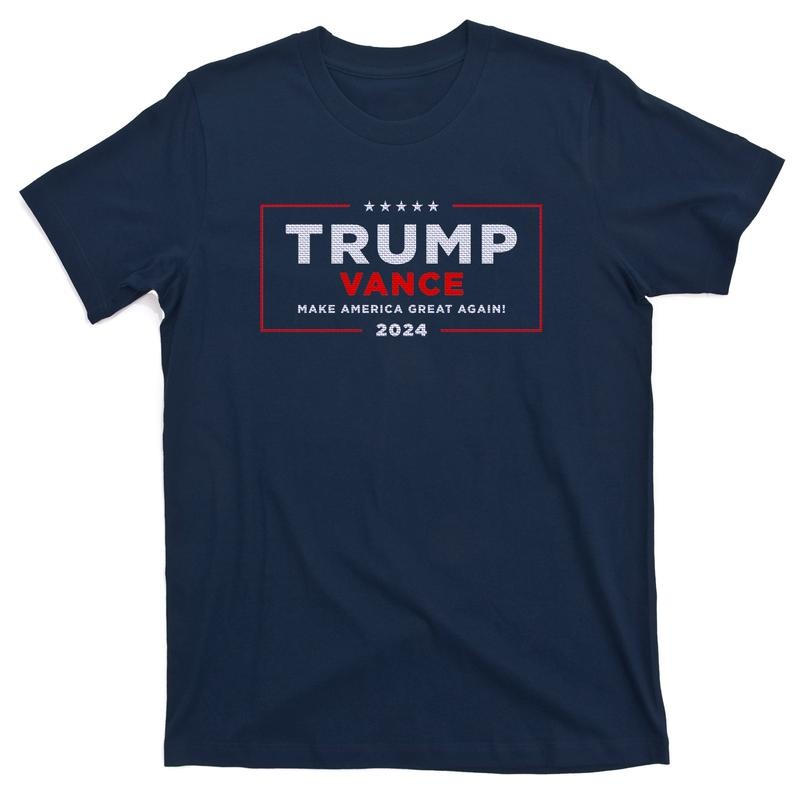 Trump Vance 2024 Brick Texture T-Shirt Hoodie Sweatshirt | PrintMintTees.com