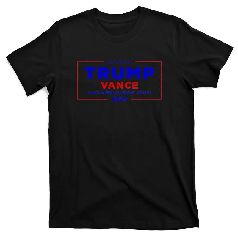 Trump Vance 2024 Brick Wall Texture T-Shirt Hoodie Sweatshirt | PrintMintTees.com