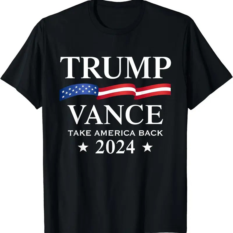 Trump Vance Take America Back 2024 T-Shirt Hoodie Sweatshirt | PrintMintTees.com