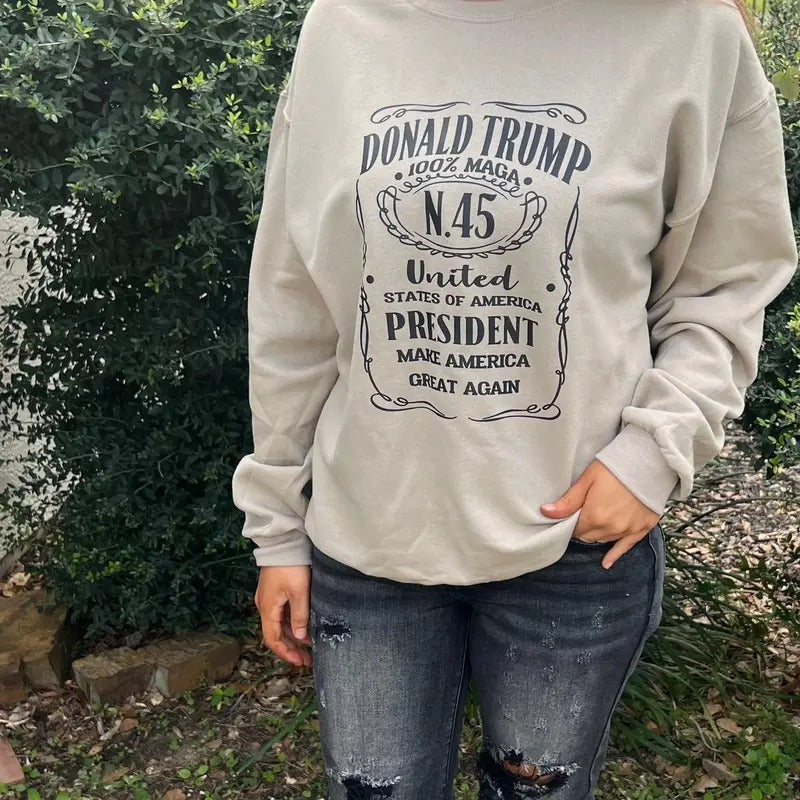 Trump Whiskey Sweatshirt Shirt Hoodie | PrintMintTees.com