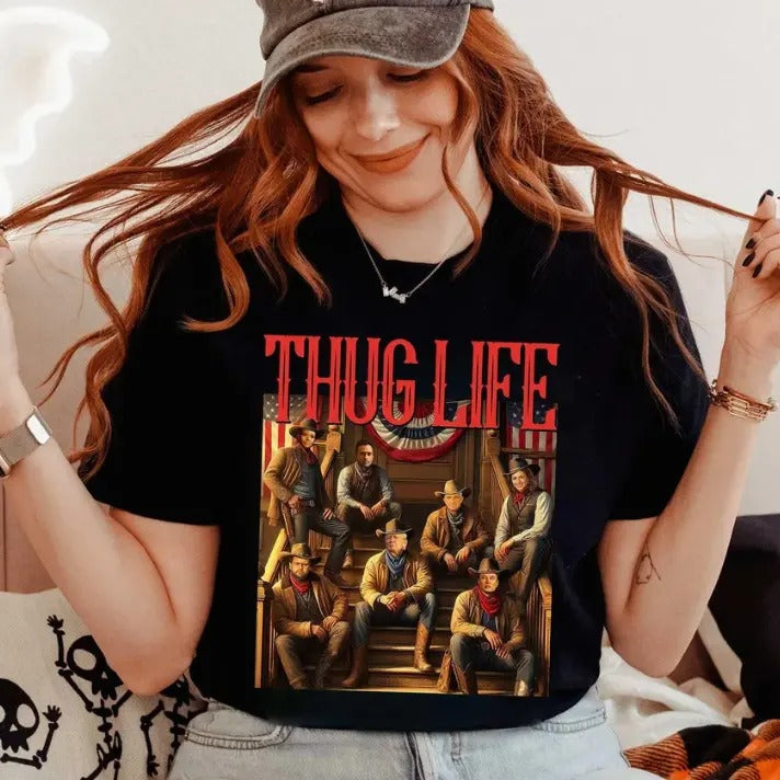 Trumpp Crew Thug Life Shirt, Trumpp Shirt, Republican, Election 2024 Shirt, Pro Trumpp Shirt, Political Shirt Hoodie...