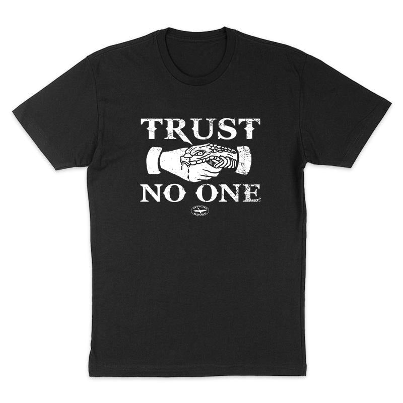 Trust No One Funny Shirt Dark Humor T-Shirts, Hoodie, Sweatshirt