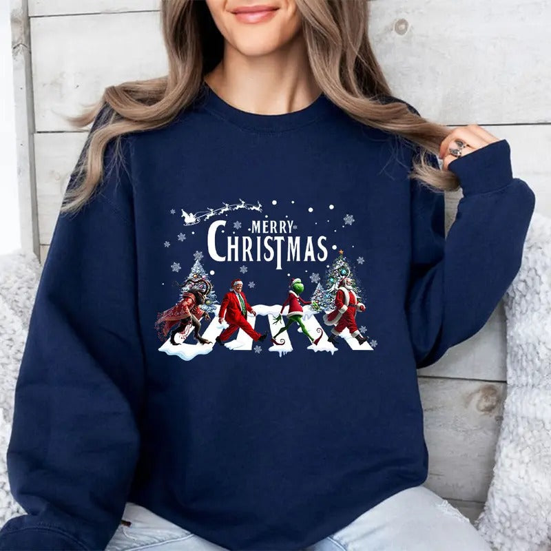 Truump Merry Christmas Shirt, Christmas Movies Shirt, Xmas Graphic Tee Comfort Cotton Hoodie Sweatshirt | PrintMintTees.com