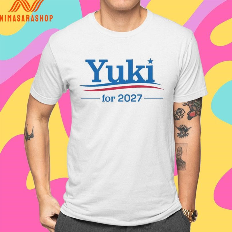 Tsunoda Yuki For 2027 Campaign Shirts