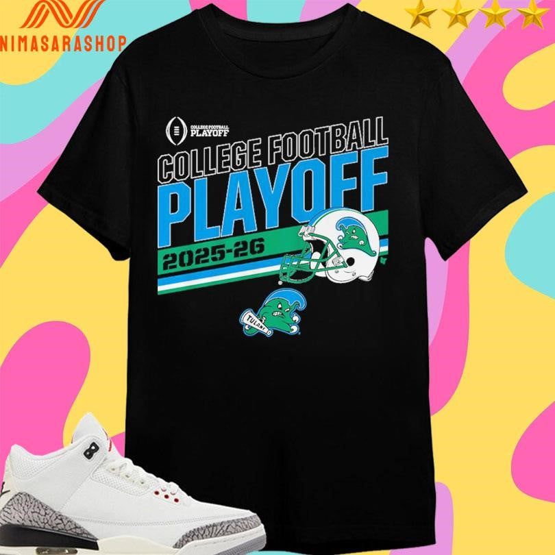 Tulane Green Wave Football 2025-2026 College Football Playoff Stripe Shirts