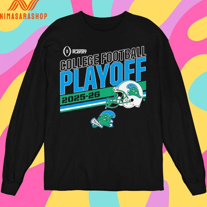 Tulane Green Wave Football 2025-2026 College Football Playoff Stripe Shirts