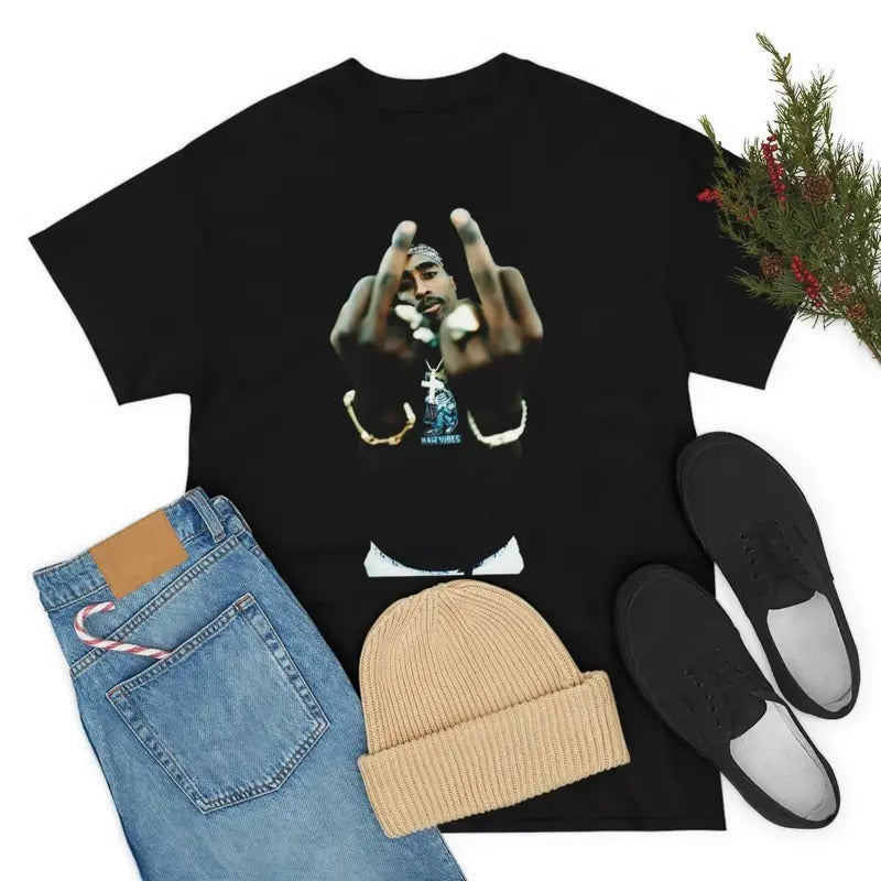 Tup@c Shakur TShirt 2Pac Tee Menswear Tshirt Cotton Streetwear Hoodie Sweatshirt | PrintMintTees.com