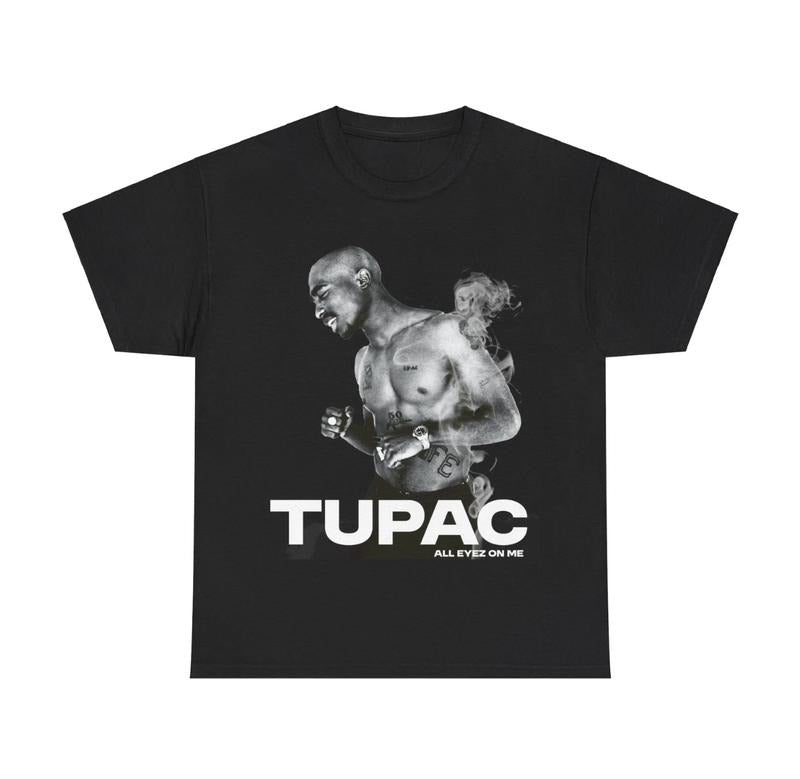 Tupac Graphic tee  2PAC  All eyez on me  Rap Hip Hop California West Side USA Classic T-shirt TUPAC SHAKUR T-shirt Hoodie...