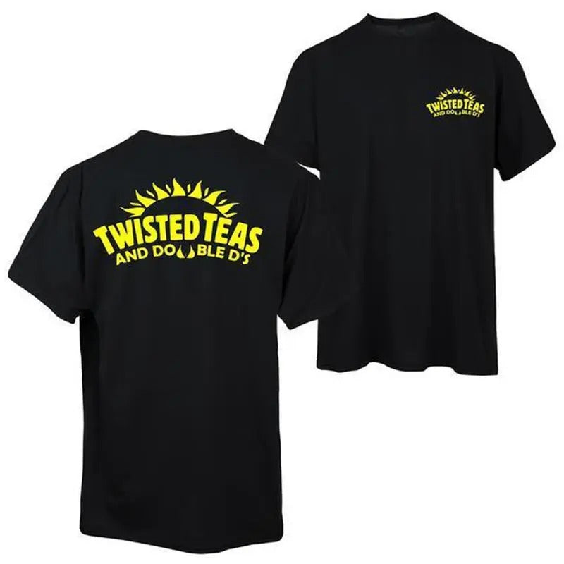 Twisted Teas & Double D'S Version 2 Black Two Sided Sizes Free Shipping Cute Relaxed Fit Printed USA T-Shirts, Hoodie, Sweatshirt