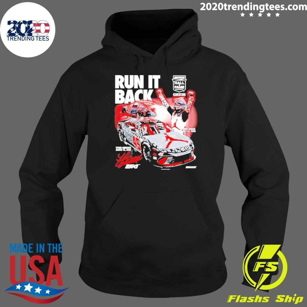 Tyler Reddick Run It Back Nascar Hall Of Fame 2026 Signature Shirt