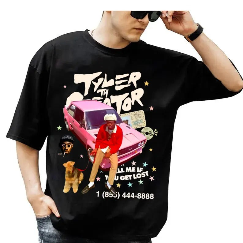 Tyler Creator Album 90s Creator Hip Hop Rapper Shirt Short Sleeve T-Shirts, Hoodie, Sweatshirt