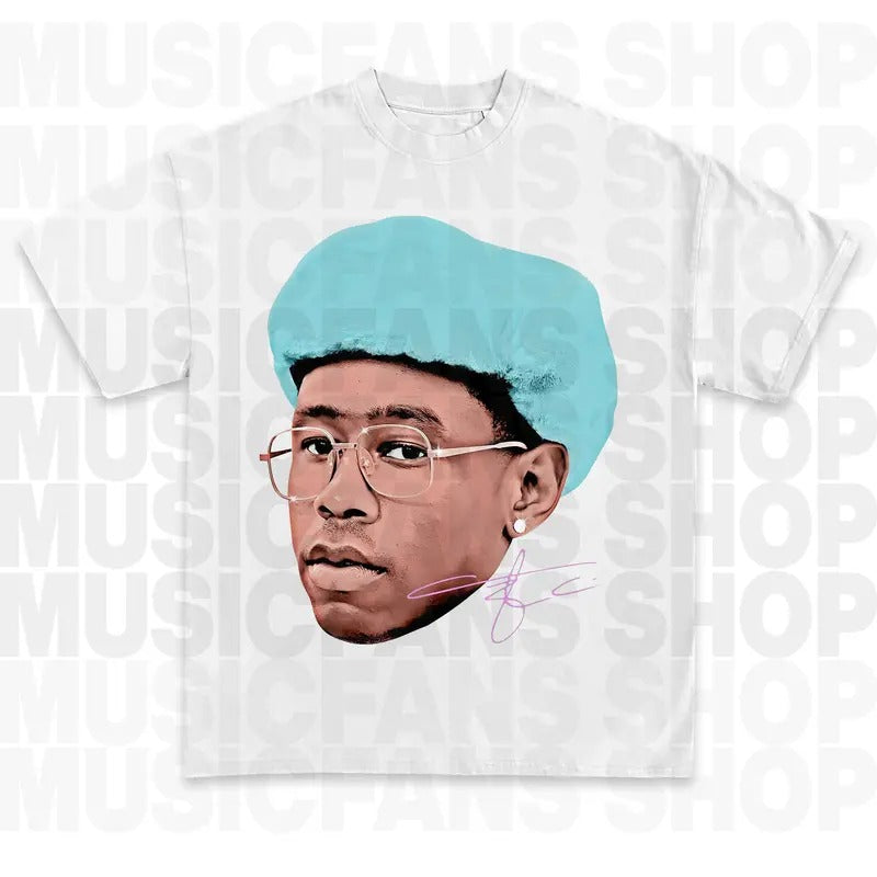 Tyler The Creator Inspired Graphic Tee Shirt Vintage Rapper Graphic Tee Call Me If You Get Lost Album T-Shirt for Men...