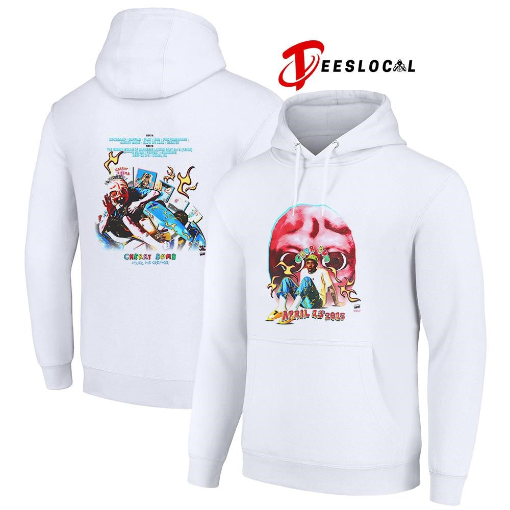 Tyler the Creator Cherry Bomb Chur Bum tracklist shirt