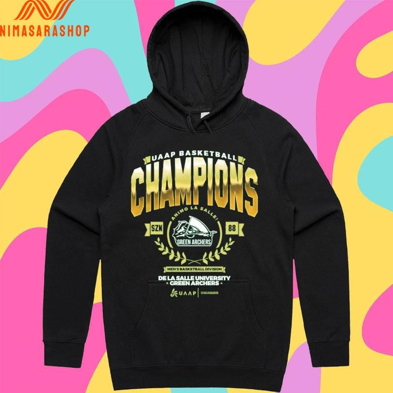UAAP Basketball Champions Animo La Salle Szn 88 Men’s Basketball Division De La Salle University Green Archers Shirts
