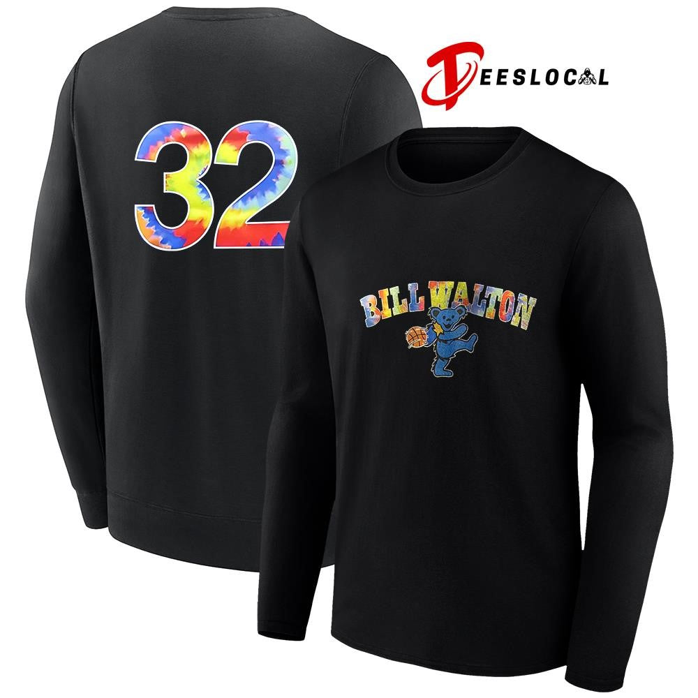 UCLA Bruins Grateful Dead Bill Walton bear mascot shirt